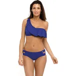Tmavě modré bikiny s volánem Sharon Mazarine M-539 (2) Velikost: XL