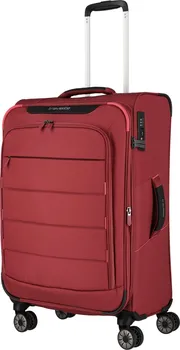 Cestovní kufr Travelite Skaii Trolley M červený