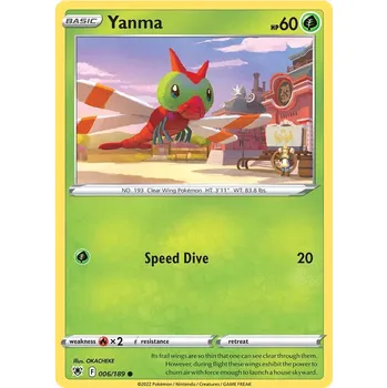 Sběratelská karetní hra Pokémon TCG Yanma 006/189