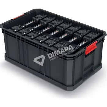 Modulární přepravní box se 7 organizéry MODULAR SOLUTION 520x329x210 - KMS553520R7