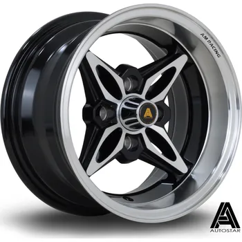 Alu kolo Disk Autostar Kanji 13X7 4X100 67,1 ET-7, Black