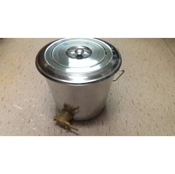 Stáčecí nád. 25 kg nerez (a) - plast výpust