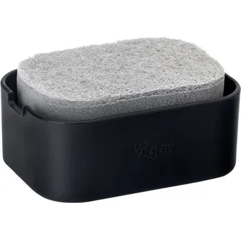 Dávkovač mýdla Sada houbičky a dávkovče mýdla/jaru Vintage VIGAR (Barva-černá)