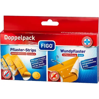 Náplast FIGO Sada 21 ks voděodolných náplastí - dvojité balení