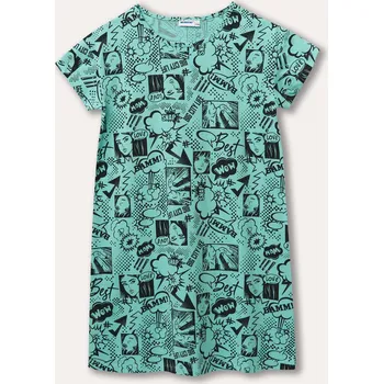 Dívčí noční košile Dívčí noční košile - Winkiki WJG 22107, tyrkysová/ 280 Barva: Tyrkysová, Velikost: 164