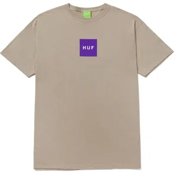 Pánské tričko huf Pánské triko box logo tee sand