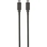 GEMBIRD Kabel USB 3.1 Type-C na Type-C kabel (CM/CM), 1m, datový, černá CCP-USB3.1-CMCM-1M