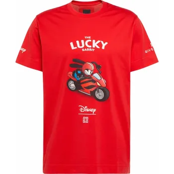Pánské tričko GIVENCHY X Disney Rabbit Red tričko M Červená