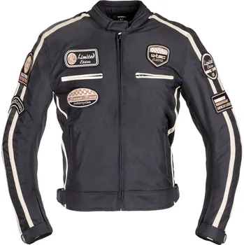 Moto bunda W-TEC Pánská textilní bunda Patriot černá - 6XL