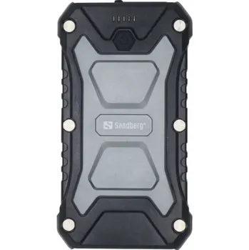Powerbanka Sandberg Survivor Powerbank 20000mAh (74 Wh) PD 30W, IP66, černá