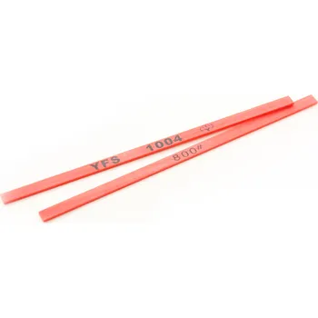 #800 YFS Pilník ze skelných vláken - červený Velikost skel. pilníků: 4 mm