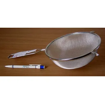 Cedník a síto Cedník nerez 20 cm / husté tkanivo