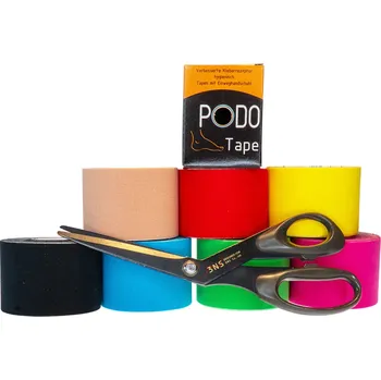 Tejpovací páska Halfmann PODO-Tape 5cmx5m červený