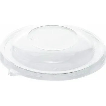 Jednorázové nádobí Víčko oválné R-PET Sabert Ø170mm 50ks