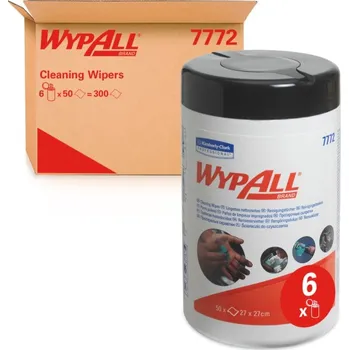 Utěrka KIMBERLY-CLARK PROFESSIONAL WypAll čistící utěrky v dóze 6 x 50 ks 7772