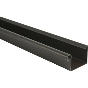 okap Žlab hranatý hnědý 2 m