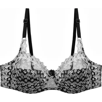 Podprsenka Krásná krajková podprsenka s kosticemi ve vel. 75 - 100 C,D Barva: Bílá, Velikost: 100C