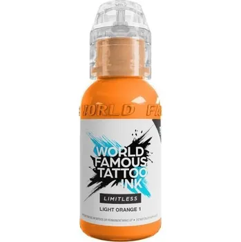 Tetovací barva WORLD FAMOUS LIMITLESS - LIGHT ORANGE 1 - 30ML