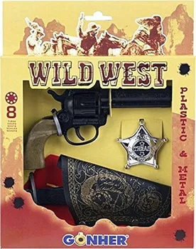 Dětská zbraň Gonher Sada westernových zbraní 3 ks