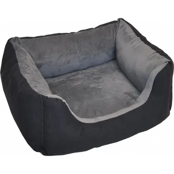 Pelíšek pro psa Axin Trading s.r.o. Pelíšek AXIN Deluxe velký tmavě šedý - 68x58 cm