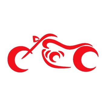 Polep vozidla SAMOLEPKA Motorka 057 levá obrys (10 - červená) NA AUTO, NÁLEPKA, FÓLIE, POLEP, TUNING, VLASTNÍ TEXT, TISK, AUTOSAMOLEPKY.cz, POLEPY, OBRÁZEK, LOGO, SAMOLEPKY