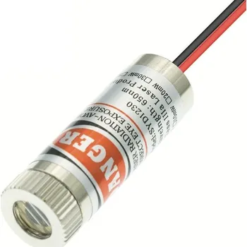 Laser na řezání Laserový modul, 5mW, 650nm, linie (čára)