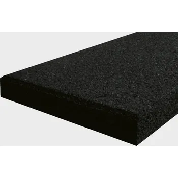 Zahradní obrubník Pryžový obrubník typu A - černá