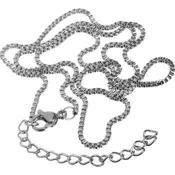 Řetízek Řetízek z chirurgické oceli, 1,5 mm (45+5 cm)
