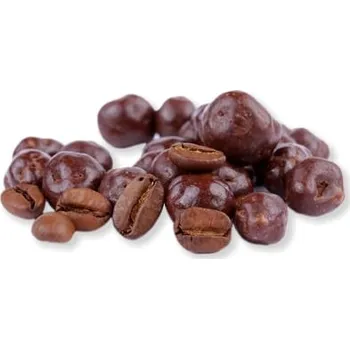 Káva Ochutnej Ořech Kávová zrna v hořké čokoládě 250 g
