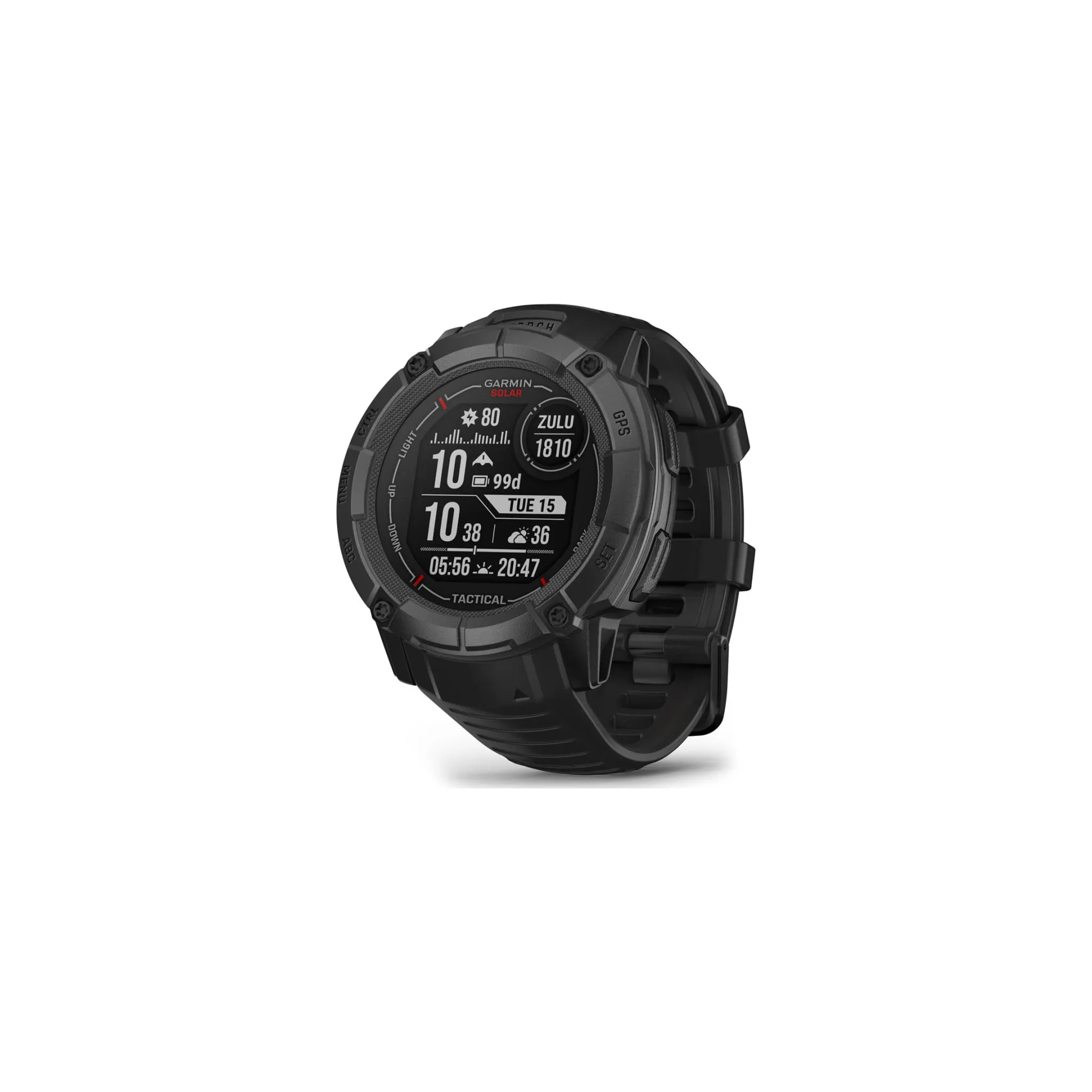 Fotografie 1 - Chytré hodinky Garmin Instinct 2X Solar Tactical Black