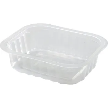 Jídelní hůlka Plastová zatavovací miska 1D transparentní 138/114/70 Duni 276ks