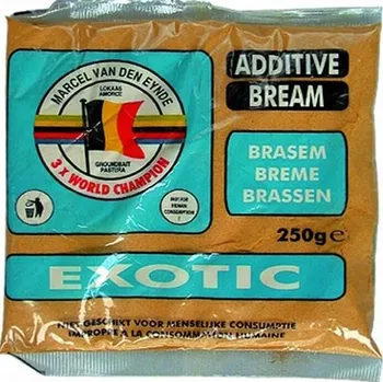 Návnadová surovina MVDE Posilovač Brasem Exotic 250 g