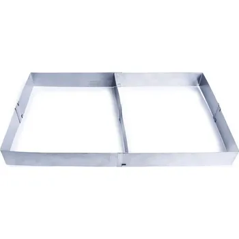 Forma na pečení Caketools Nastavitelná forma na dort s odnímatelnou přepážkou 28 až 53 cm