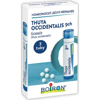 Homeopatikum BOIRON Thuya Occidentalis 9CH 3x 4 g