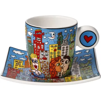 Goebel James Rizzi Espresso šálek Summer in the City