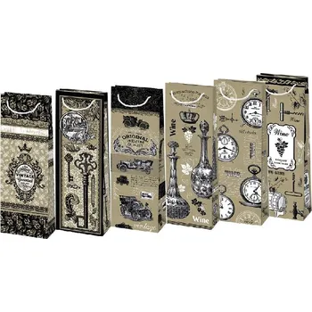 Obal na kolo Dárkové tašky na lahev T15 EKO 7, 13x38x11CM