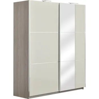 Šatní skříň Skříň šatní dub nordic/písek lesk AP180S-EL