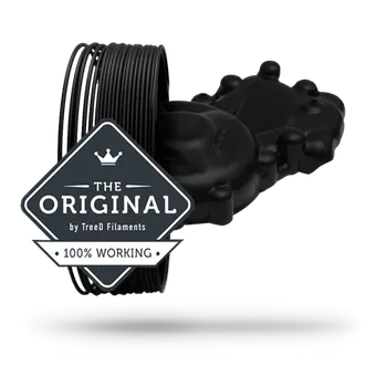 3D tisk TreeD PAHP Carbon černá 1,75mm 750g