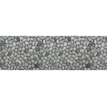 Koupelnová předložka Šedá plastová koupelnová předložka 65x200 cm Sassi – Wenko ID_1546032