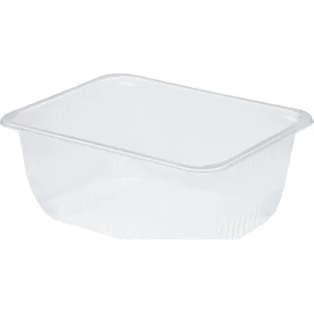 Jídelní hůlka Toppapír Plastová zatavovací miska 1D transparentní 227/178/90 420ks