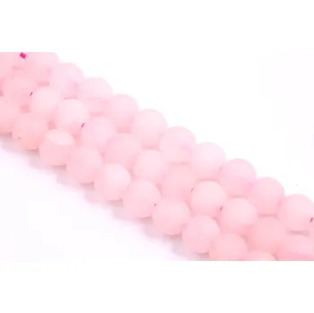 Korálek Minerál Křišťál růžový č.283 (6mm)