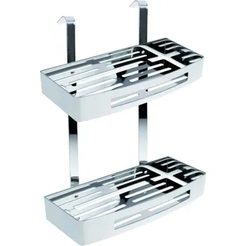 Drátěná police Bemeta CYTRO: Polička, do sprchy, dvojitá, lesk 102308241