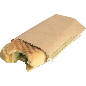 Obal na kolo Papírový sáček WRAP kraft Vegware 203/51/203mm 500ks