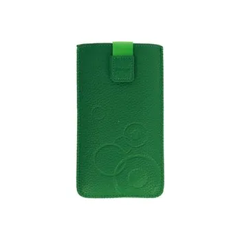 Pouzdro na mobilní telefon Pouzdro DEKO Samsung GALAXY NOTE, NOTE2, NOTE3 Neo, Xperia Z2 zelené (5,2" - 5,5")