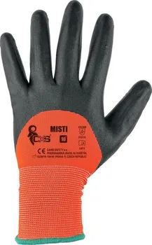 Pracovní rukavice CXS Misti máčené do 3/4 v nitrilu 9