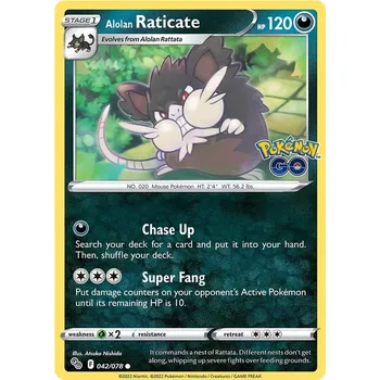 Sběratelská karetní hra Pokémon TCG Alolan Raticate 042/078