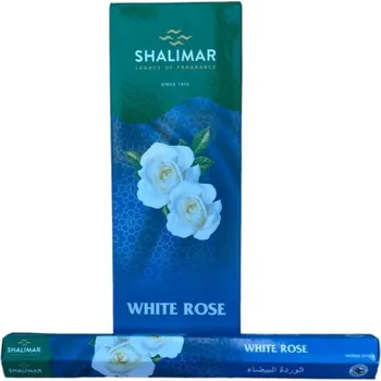 Čajovna Vonné tyčinky Shalimar - White Rose, 15 kusů
