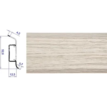 soklová lišta Fatra PVC soklová lišta THX L0014 (250 cm)
