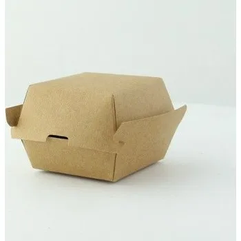 Jednorázové nádobí FINGERFOOD papírová krabička kraft FirstPack 58/49/54mm 50ks