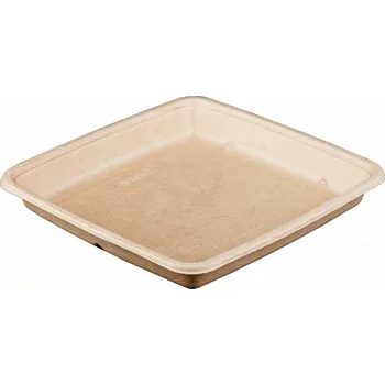 Jednorázové nádobí Sabert Miska na salát BePulp z cukrové třtiny 1000ml 230/230/30mm 75ks